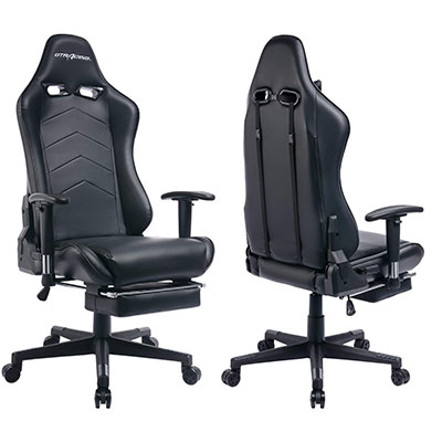 GTRACING-Gaming-Chair-with-Footrest-front-and-back