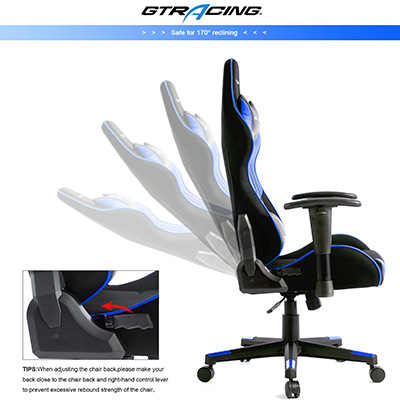 GTRACING-Gaming-Chair-Executive-Swivel-Leather-Chair-reclining-back