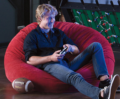 playing-video-games-in-a-bean-bag