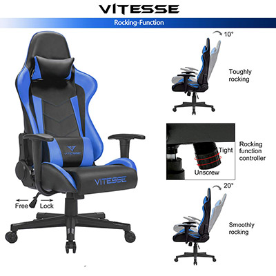 Vitesse Vs Arozzi Enzo Series Gaming Chair