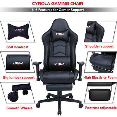 Cyrola-Gaming-Chair-features