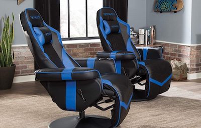 leather vs mesh console gaming chair