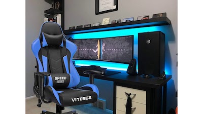 Vitesse gaming chair stands out